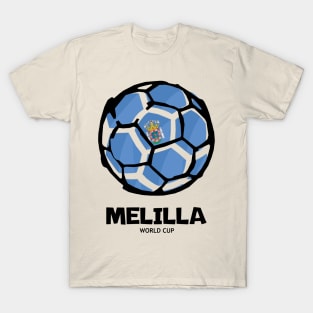 Melilla Football Country Flag T-Shirt